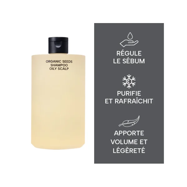Shampoing cheveux gras - Bio & fermenté 490ml