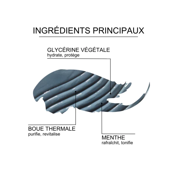 Shampoing purifiant à la boue thermale 250 ml