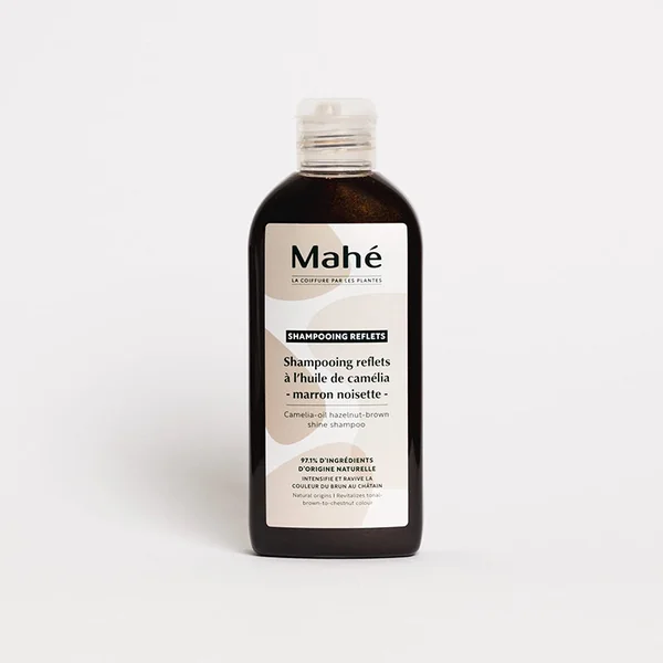 Shampooing reflets marron-noisette