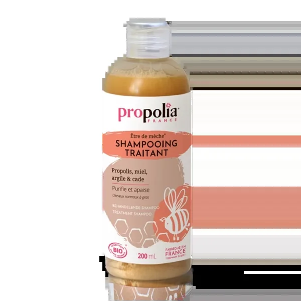 Shampooing Traitant BIO - Propolis, Miel, Argile & Cade