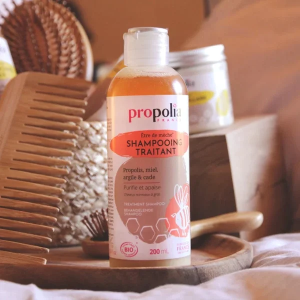 Shampooing Traitant BIO - Propolis, Miel, Argile & Cade