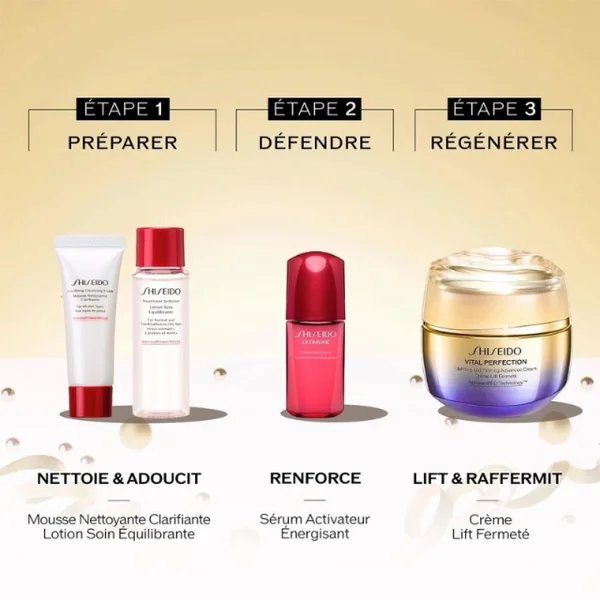 Shiseido - Vital Perfection Coffret Rituel Lift et Fermeté