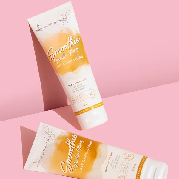 SMOOTHIE VANILLE-YLANG YLANG - Lait Capillaire - Cheveux Ondulés, Bouclés, Frisés et Crépus, 250ml