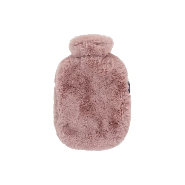 Soframar Fashy Bouillotte Fourrure Déhoussable 2 L - Couleur : Rose