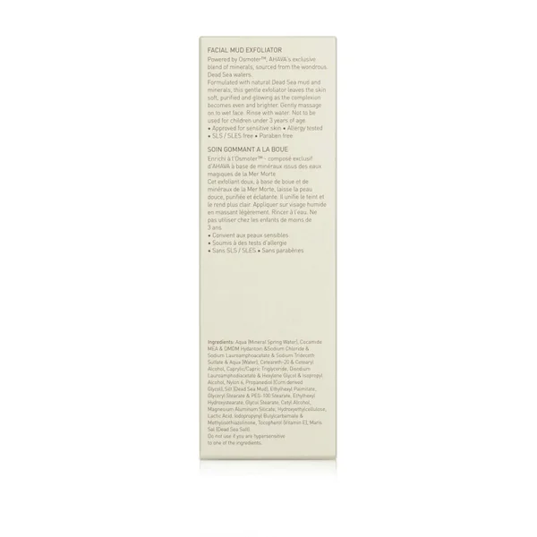 Soin gommant à la boue Ahava 100 ml