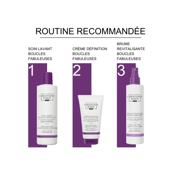 Soin lavant boucles fabuleuses à l'huile de graines de chia 250 ml
