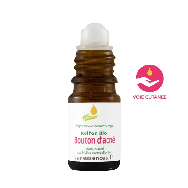 Soin pour bouton d'acné Roll'On Bio SOS