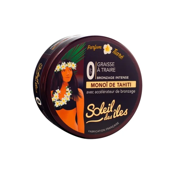 Soleil des îles Graisse à Traire Bronzage Intense 150 ml - Parfum : Tiaré