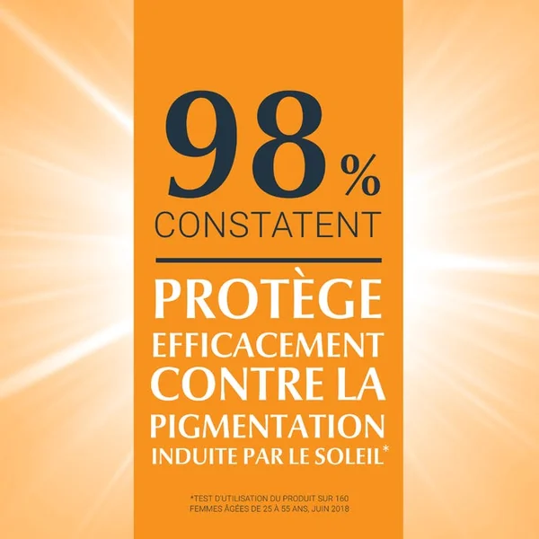 SUN PROTECTION - Pigment Control Fluide Solaire Anti-Taches SPF50+ - Visage - Tous Types de Peaux, 50ml