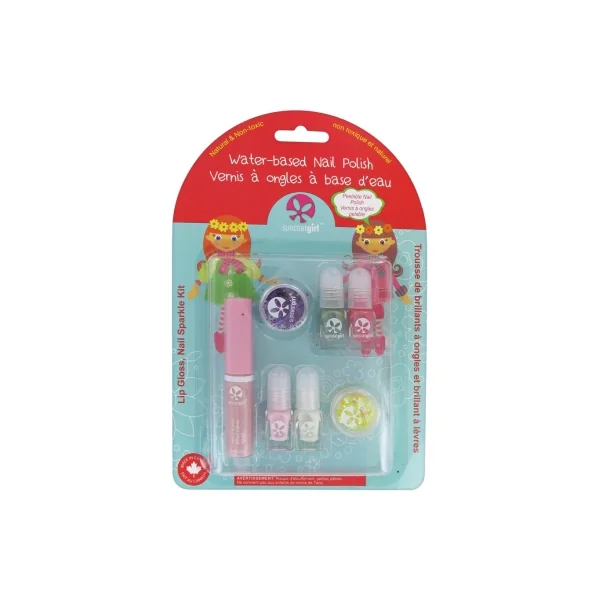Suncoatgirl Trousse de Brillants à Ongles et Brillant à Lèvres - Teinte : Holiday Magic