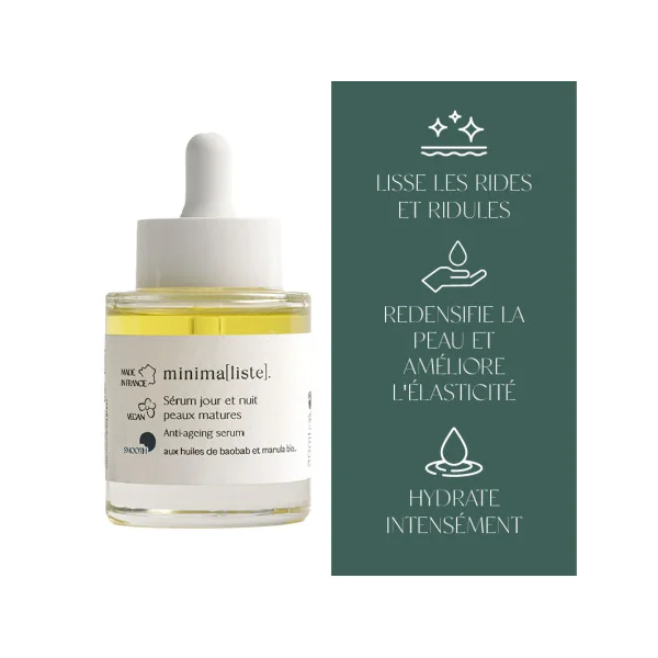 Sérum jour et nuit peaux matures