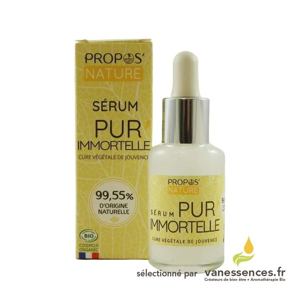 Sérum Pur'Immortelle Bio