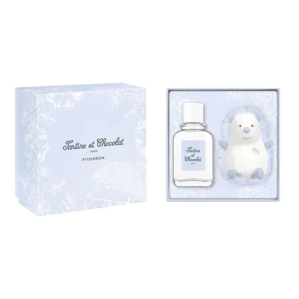 Tartine & Chocolat - Ptisenbon Coffret Eau de Toilette et Doudou Léon le Hérisson