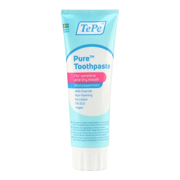 TePe Dentifrice Pure Menthe douce sans mousse