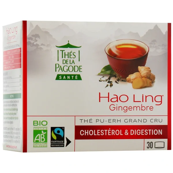 Thés de la Pagode Hao Ling Cholestérol