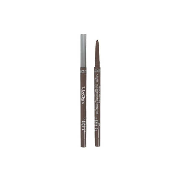 T.Leclerc Mine Caractère Crayon Yeux Rétractable Waterproof 0,35 g - Teinte : 03 Marron Glacé