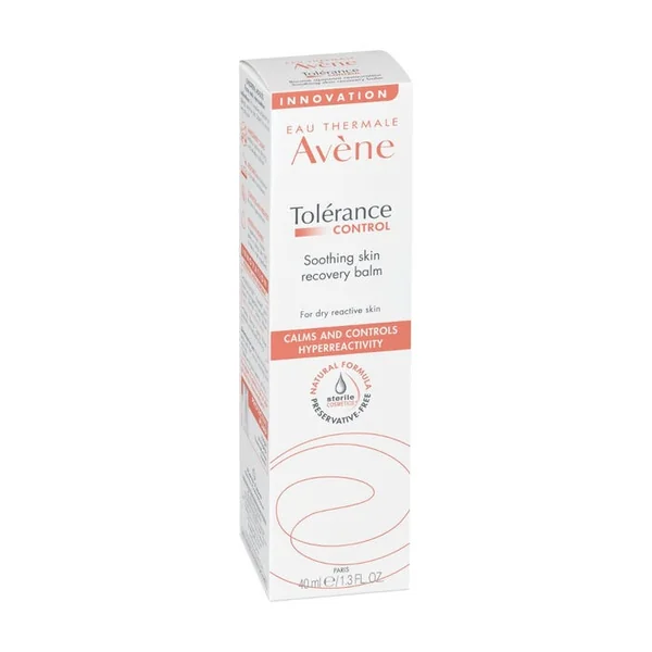 TOLERANCE CONTROL - Baume Apaisant Restaurateur - Visage - Peaux Réactives et Sèches, 40ml