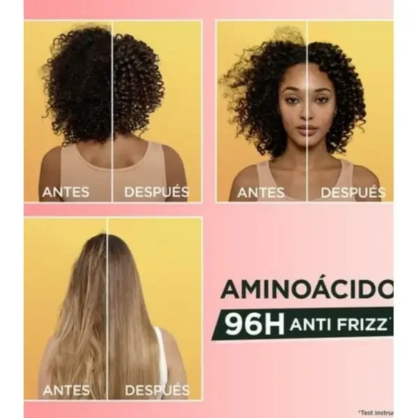 Traitement capillaire 3 en 1 Hair Booster Acide Aminé 96 heures sans frisottis Fructis de Garnier