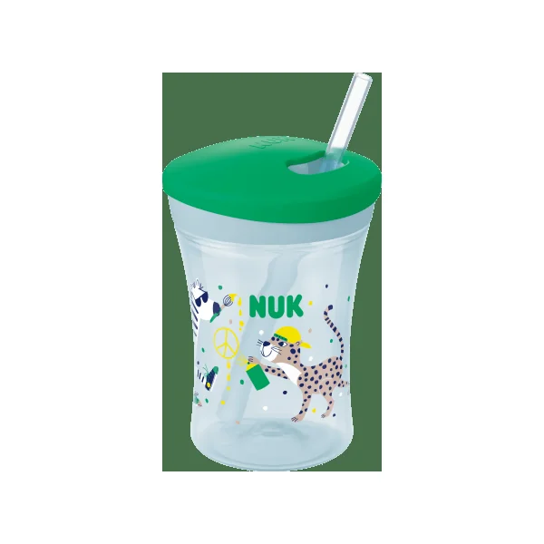 Trinkhalmbecher Evolution Action Cup grün, 230 ml, 1 St