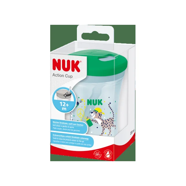 Trinkhalmbecher Evolution Action Cup grün, 230 ml, 1 St