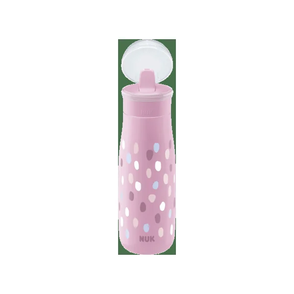 Trinkhalmflasche Mini-Me lila, 450ml, 1 St