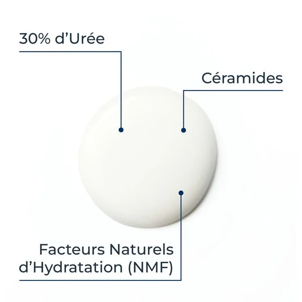 UREAREPAIR - Crème 30% d'Urée - Visage et Corps - Peaux Très Sèches, 75ml