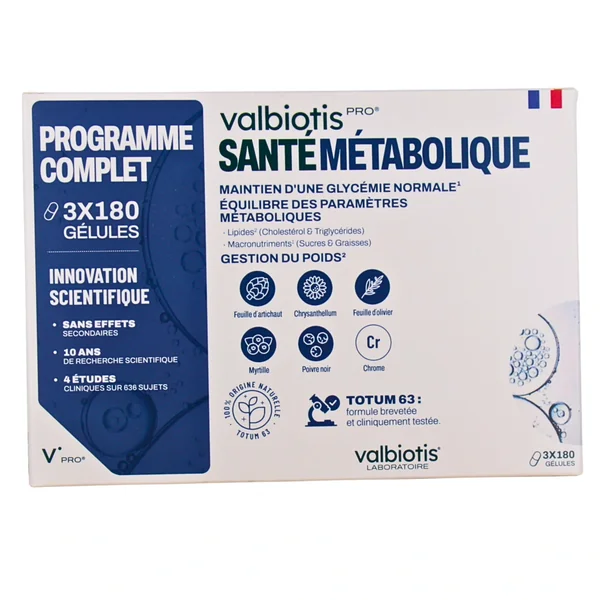 Valbiotis Pro Santé Métabolique