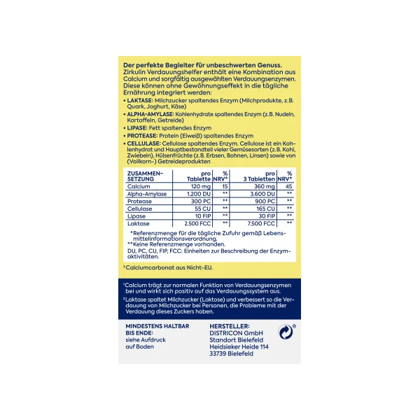 Verdauungshelfer Tabletten 45 St, 19 g