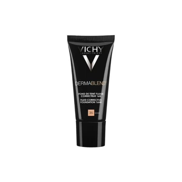 Vichy Dermablend Fond de Teint Fluide Correcteur 16H 30 ml - Teinte : 35 : Sand