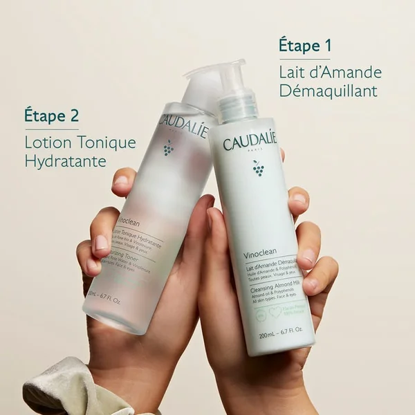 VINOCLEAN - Lotion Tonique Hydratante - Visage et Yeux - Tous Types de Peaux, 400ml
