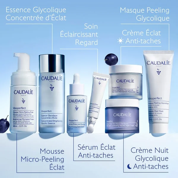 VINOPERFECT - Masque Peeling Glycolique - Tous Types de Peaux, 75ml