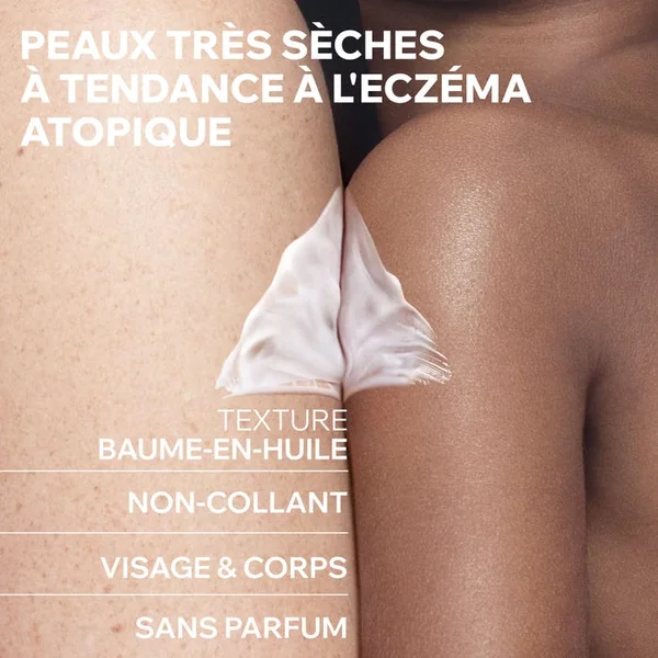 XEMOSE C8+ - Baume Relipidant Anti-Grattage - Visage et Corps - Peaux Très Sèches à Tendance Atopique, 200ml