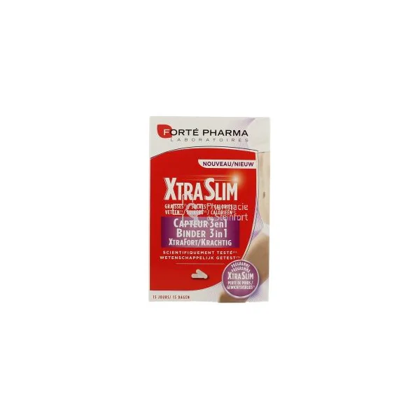 Xtra Slim Capteur 3 en 1 60 Capsules