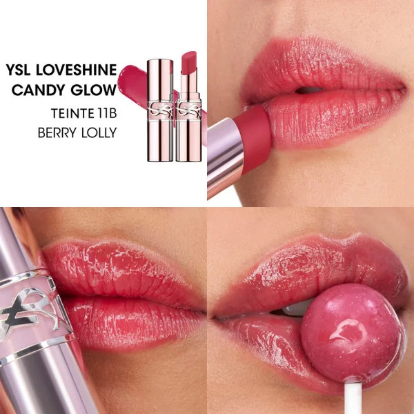 Yves St Laurent - YSL Loveshine Candy Glow Baume à lèvres teinté éclat & soin